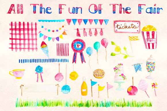 All the Fun of the Fair: A Creative Graphics Kit for Modern Designers