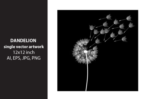 Dandelion: A Versatile Vector Artwork for Creative Workflows
