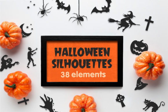 Halloween Silhouettes, Icons, Elements: A Comprehensive Guide