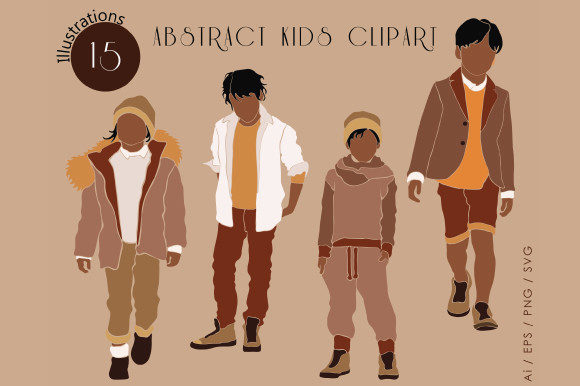 Kids Silhouette Pictures: Creative and Versatile Design