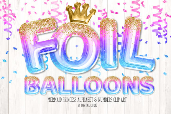Mermaid Princess Foil Balloon Alphabet: A Strategic Tool for Creative Expression