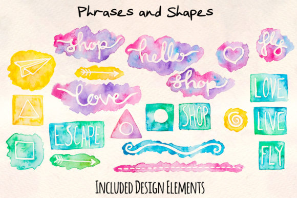 Phrases and Shapes: A Creative Tool for Graphic Designers
