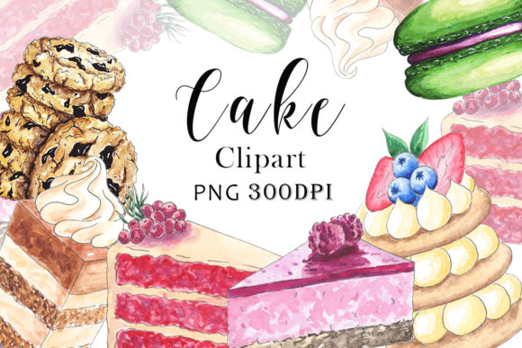 Watercolor Cake Designs