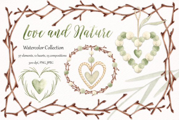 Watercolor Collection “Love and Nature”: A Beautiful Blend of Art and Function
